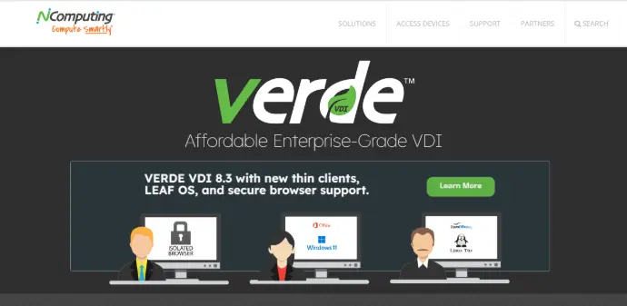 VDI-oplossing binnen IT/OT met Ncomputing VERDE